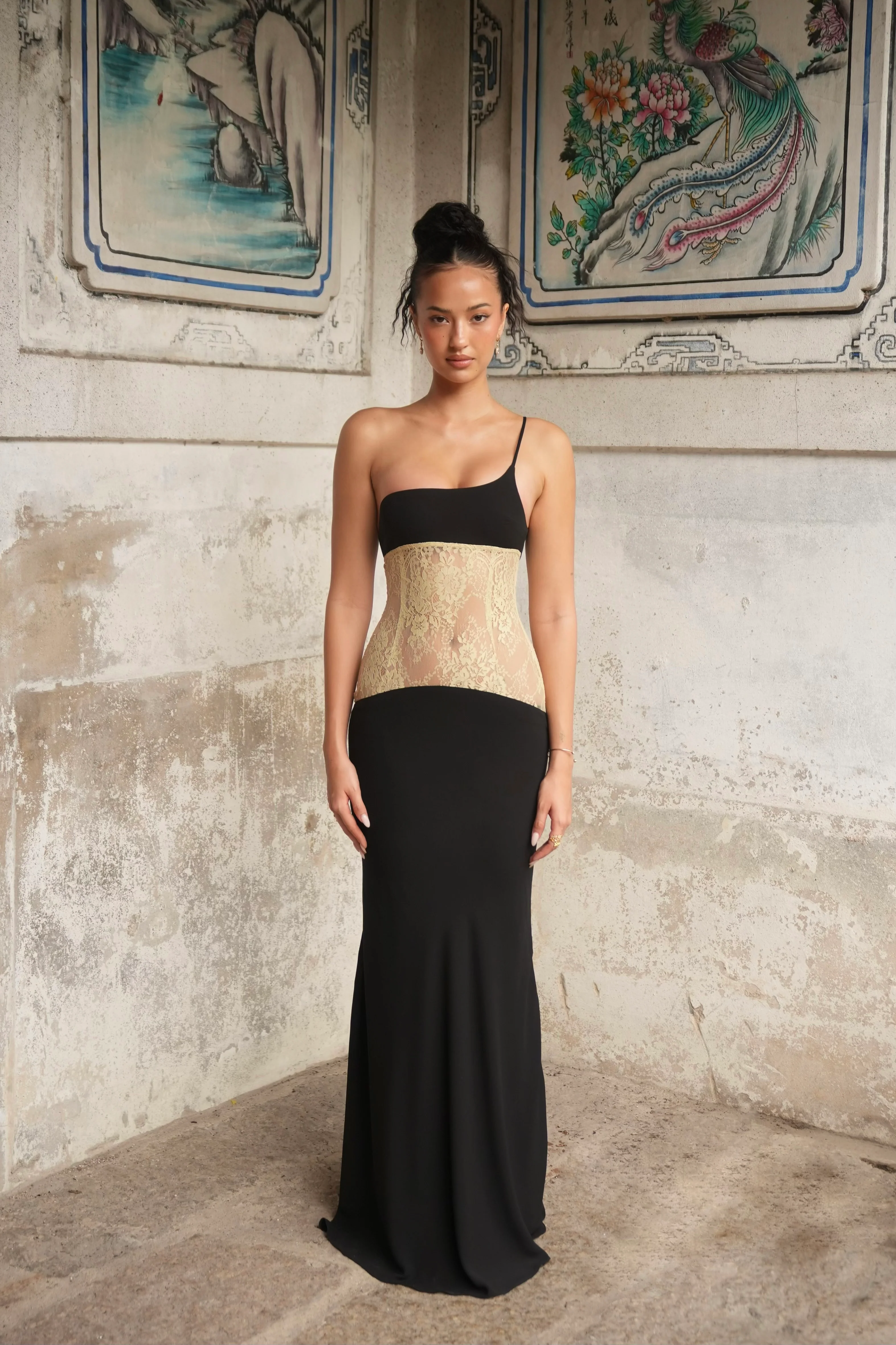 Anya Maxi Dress Black