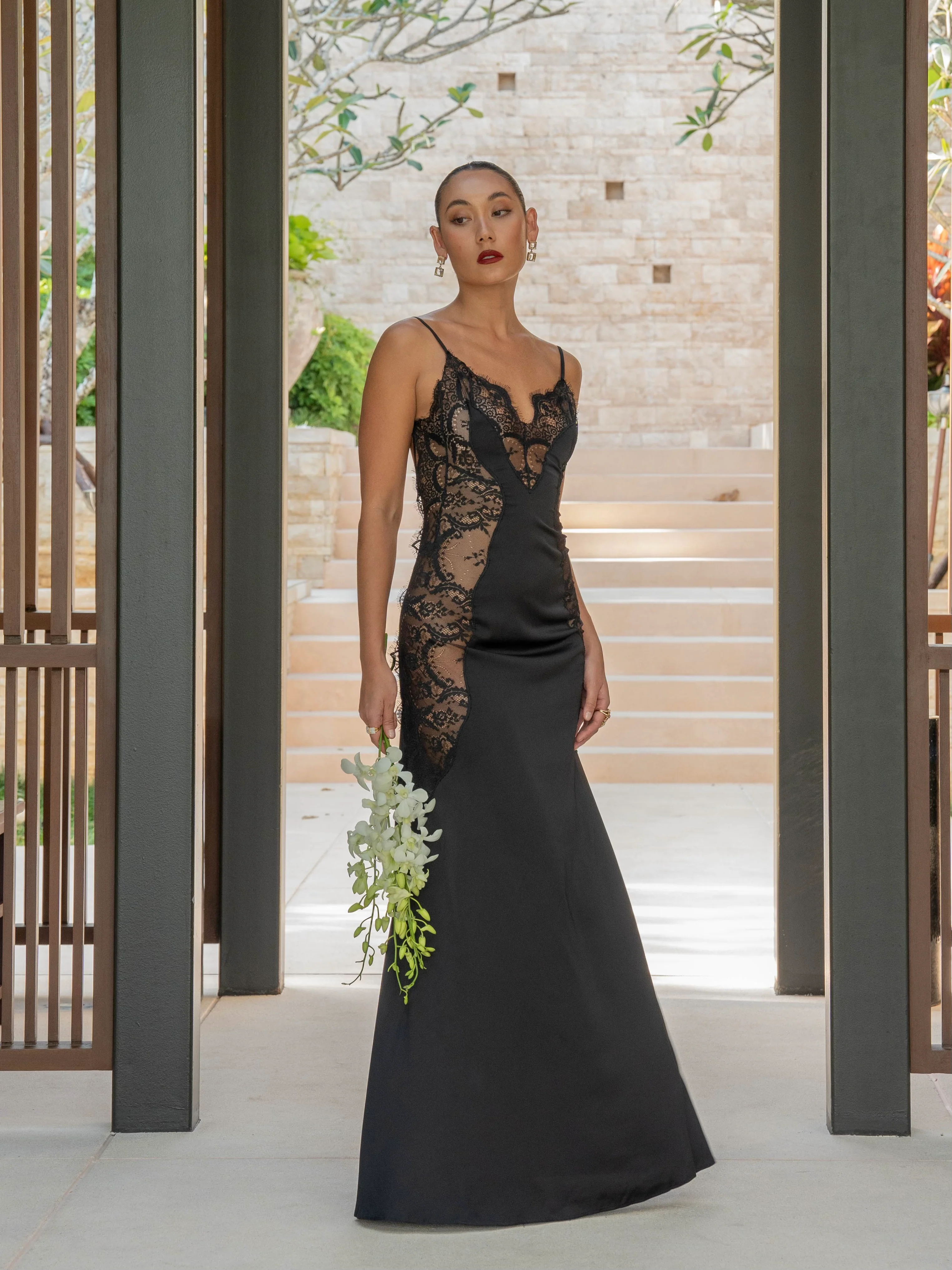 Antika Maxi Dress Black - Image 3
