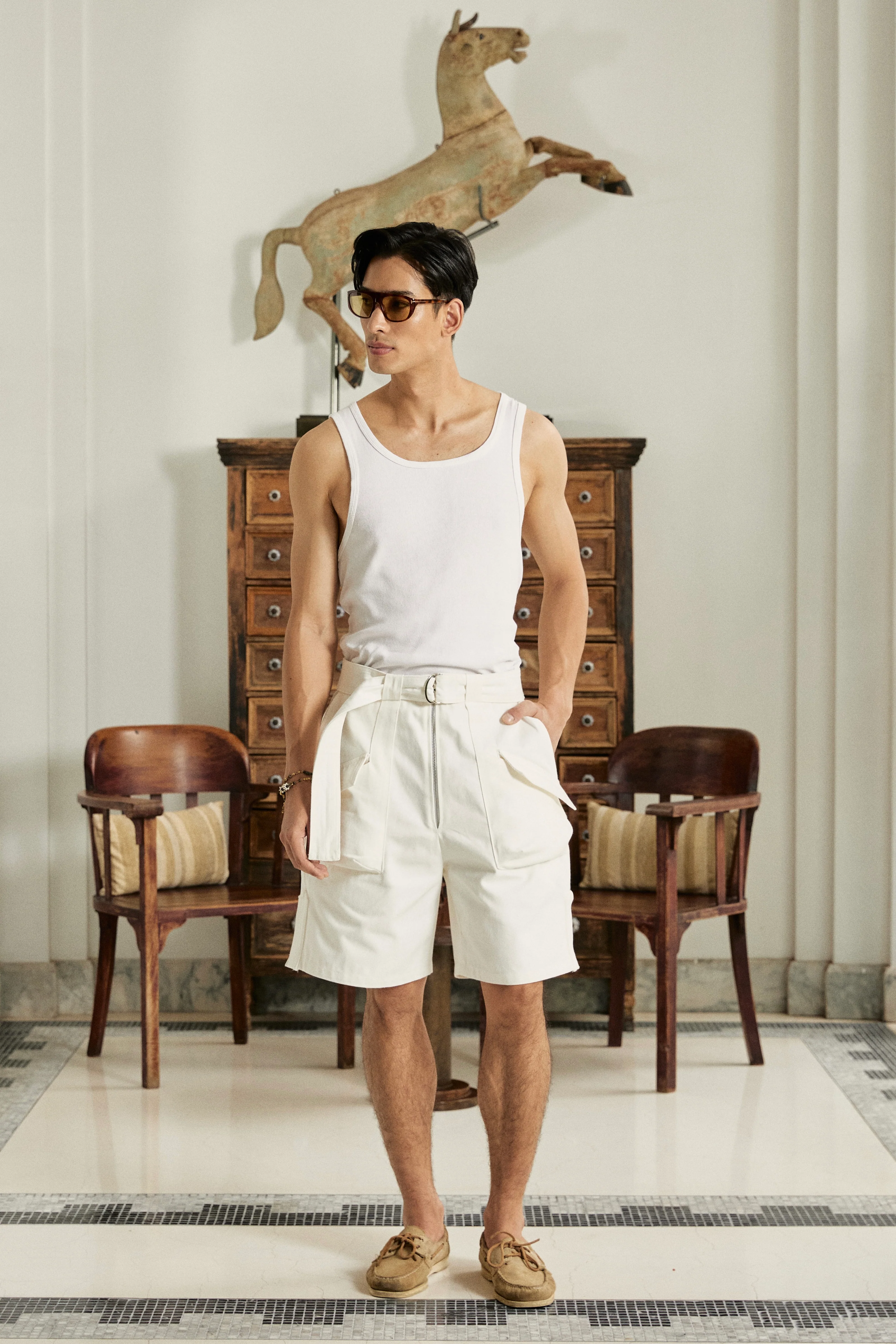 Pawan Shorts Ivory - Image 4