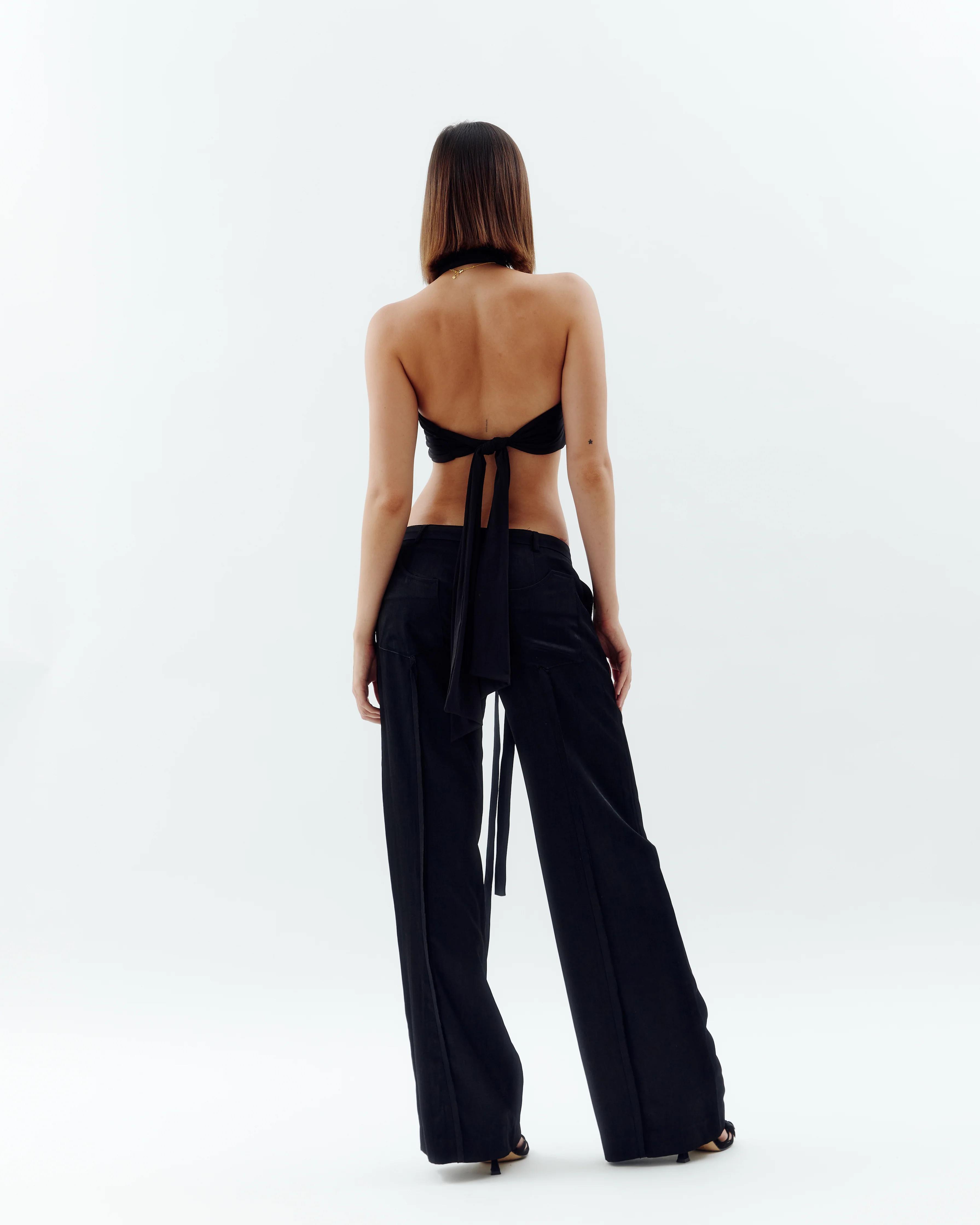 X Bandana Top - Black - Image 5